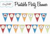 Happy Birthday Banner Template Printable Pdf Lil 39 Super Hero Collection Printable Birthday Banner by