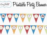 Happy Birthday Banner Template Printable Pdf Lil 39 Super Hero Collection Printable Birthday Banner by