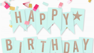 Happy Birthday Banner to Print Free I Should Be Mopping the Floor Free Printable Happy