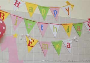 Happy Birthday Banner Tutorial Ballando Con sofia Banner Happy Birthday Tutorial Come