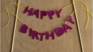 Happy Birthday Banner Tutorial Cake Creative Co Diy Tutorial Happy Birthday Cake Banner