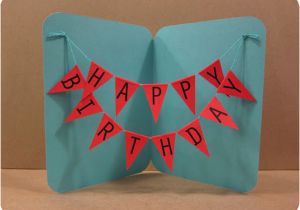 Happy Birthday Banner Tutorial Diy Cards Money Holders Make A Birthday Wish