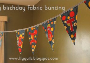 Happy Birthday Banner Tutorial Lilyquilt Happy Birthday Banner Tutorial