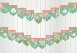 Happy Birthday Banner Under the Sea Mermaid Banner Mermaid Happy Birthday Banner Mermaid