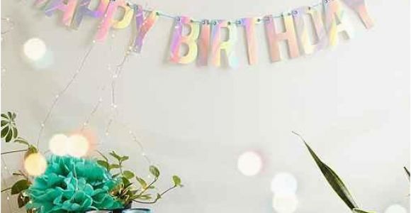 Happy Birthday Banner Urban Outfitters Uo Happy Birthday Party Banner From Urban Outfitters