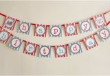 Happy Birthday Banner Vintage Diy Printable Birthday Party Happy Birthday Banner