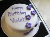 Happy Birthday Banner Violet Pepper Picnic Happy Birthday Violet