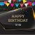 Happy Birthday Banner Wallpaper Background Happy Birthday Background with Glass Banner Vectors 09