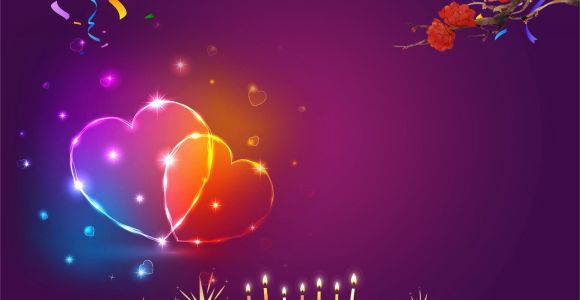 Happy Birthday Banner Wallpaper Birthday Poster Background Material Poster Birthday Get
