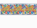 Happy Birthday Banner Walmart Canada Club Pack Of 12 Metallic Multi Colored Quot Happy Birthday