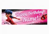 Happy Birthday Banner Walmart Canada Personalized Miraculous Ladybug Personalized Birthday