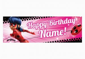 Happy Birthday Banner Walmart Canada Personalized Miraculous Ladybug Personalized Birthday