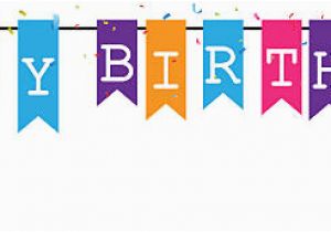 Happy Birthday Banner with Images Best Happy Birthday Banner Illustrations Royalty Free