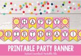 Happy Birthday Banner with Name Edit Items Similar to Sunshine Happy Birthday Banner Instant