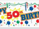 Happy Birthday Banner Zum Ausdrucken 50 Geburtstag Deko Banner Fixefete De