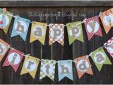 Happy Birthday Banner Zum Ausdrucken Happy Birthday Banner the Happy Scraps