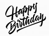 Happy Birthday Banner Zum Ausdrucken Happy Birthday Lettering Vector Free Download