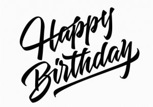 Happy Birthday Banner Zum Ausdrucken Happy Birthday Lettering Vector Free Download