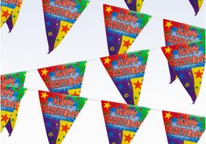 Happy Birthday Banners at Walmart 12 39 Quot Happy Birthday Quot Pennant Banner Walmart Com