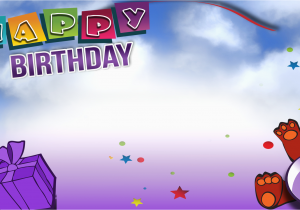 Happy Birthday Banners Card Making Happy Birthday Banner Purple Bear Vinyl Banners