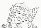 Happy Birthday Banners Coloring Page 24 Best Disney Frozen Birthday Coloring Pages Images On