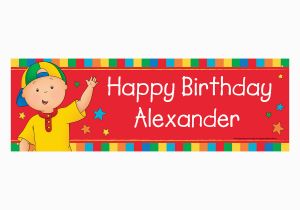 Happy Birthday Banners Custom the Official Pbs Kids Shop Caillou Happy Birthday Banner