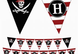 Happy Birthday Banners Ebay Pirate Printable Pdf File Happy Birthday Party Banner Ebay