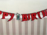 Happy Birthday Banners Etsy Ninja Font Happy Birthday Banner Giant Size by Devany On Etsy