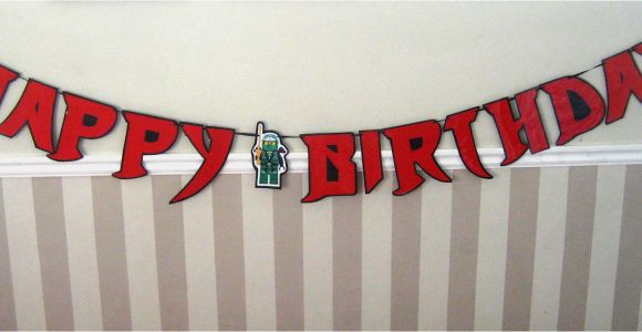 Happy Birthday Banners Etsy Ninja Font Happy Birthday Banner Giant Size by Devany On Etsy