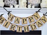 Happy Birthday Banners for Adults Happy Birthday Banner Birthday Party Decorations Damask