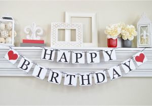 Happy Birthday Banners for Adults Happy Birthday Banner Birthday Sign Adult Birthday Banner