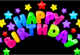 Happy Birthday Banners for Facebook Happy Birthday Decor with Stars Png Clip Art Image