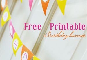 Happy Birthday Banners Free Printable 15 Free Birthday Printables Family Printable Birthday