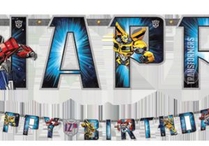 Happy Birthday Banners Nz Transformers 39 Add An Age 39 Happy Birthday Banner Just