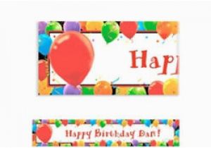 Happy Birthday Banners Party City Custom Happy Birthday Banners Happy Birthday Signs