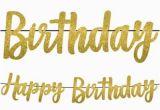 Happy Birthday Banners Pics Glitter Gold Happy Birthday Banner 12ft X 6 3 4in Party