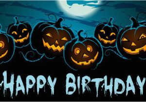 Happy Birthday Banners Pics Items Similar to Halloween themed Quot Happy Birthday Quot Banner