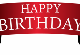 Happy Birthday Banners Pictures Red Birthday Banner Png Clipart Image Gallery