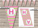 Happy Birthday Banners Templates Girls Golf Birthday Banner Template Birthday Banner