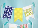 Happy Birthday Banners to Print Off Free Printable Happy Birthday Banner Pizzazzerie