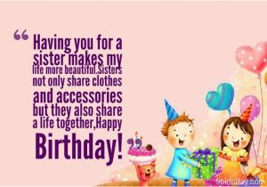 Happy Birthday Beautiful Sister Quotes 41 Wonderful Sister Birthday Wishes Will Show Your Love