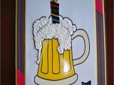 Happy Birthday Beer Cards Lena 39 S Creations Another Beer Mug Birthday Card