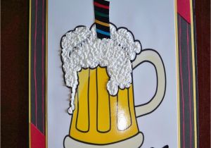 Happy Birthday Beer Cards Lena 39 S Creations Another Beer Mug Birthday Card