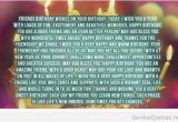 Happy Birthday Best Friend Long Quotes Long Happy Birthday Quote for Friends Quote Genius Quotes