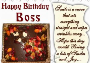 Happy Birthday Boss Greeting Card Birthday Wishes for Boss Quotes Quotesgram