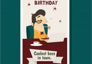 Happy Birthday Boss Greeting Card From Sweet to Funny Birthday Wishes for Your Boss
