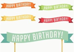 Happy Birthday Cake Banner Free Printable Happy Birthday Cake Banner Printable Printable 360 Degree