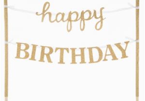 Happy Birthday Cake Banner Hobby Lobby Gold Glitter Happy Birthday Cake Banner Hobby Lobby