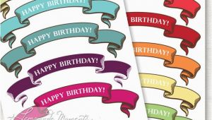 Happy Birthday Cake Banner Printable Free Cake Banner Printables Lemonade Moments Let 39 S