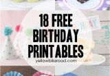 Happy Birthday Cake Banner Template 37 Birthday Printables Cakes and A Giveaway